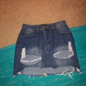 Never Worn Jean Skirt